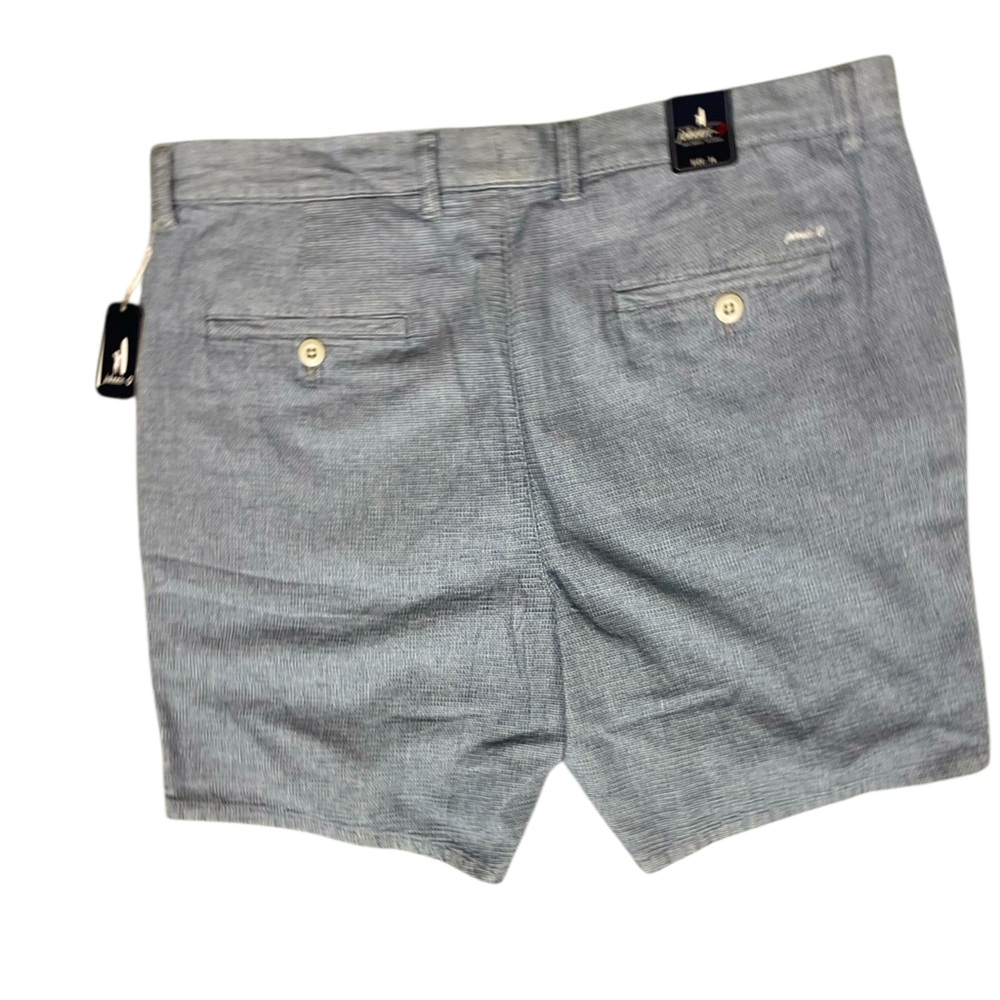 NWT johnnie-O Indigo Golf Shorts with Subtle Texture - Picture 3 of 11